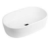 Oltens Lom lavabo 55x34 cm oval sobre encimera blanco 40811000
