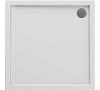 Oltens Superior plato de ducha cuadrado 90x90 cm blanco 17001000