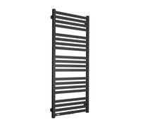 Oltens Vanlig radiador de baño decorativo 121x50 cm negro 55008300
