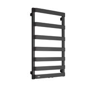 Oltens Varme radiador de baño toallero 89.5x50 cm negro mate 55000300