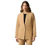 Oltre: Blazer de Mezcla de Lino Beige 52 Spring Summer 24