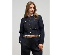 Oltre Short Denim Jacket Blue Talla: 36 | Cazadoras Cropped Outlet | Mujer | Azul