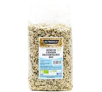 Oltresole, Semillas De Cáñamo Peladas Ecológicas 1 Kg, Semillas Oleaginosas Europeas Crudas, Superalimento, Ricas En Proteínas, Fibra Y Omega 3, Ideales Para Ensaladas Y Sopas