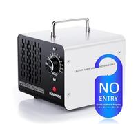 Olubfdh Generador de ozono 30.000 mg/h, dispositivo ozonizador industrial O3 purificador de aire de ozono, temporizador de 120 minutos, eliminador de olores hasta 300 m², ozonizador para coche, hogar