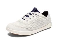 OluKai Zapatos náuticos Moku Pae hombre sin cordones malla resistente al agua Blanco/Pacifica 43 EU