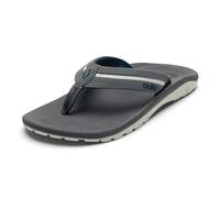 OLUKAI Ohana Palua - Sandalias impermeables para hombre, sandalias para uso diario, soporte de arco y ajuste cómodo, ligeras y duraderas, agarre y tracción mejorados, Gris nube/roca, 48 EU