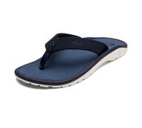 OLUKAI Ohana - Sandalias para hombre, resistentes al agua, con soporte de arco, ligeras y cómodas para la playa y viajes, tracción mejorada para superficies húmedas, Profundidades más profundas