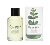 Olverum Bath Oil - Luxury Muscle Soothing Bath Oil 125ml - A Highly Concentrated Blend of Pure Essential Oils - Best Relaxing Bath Oils for Women and Men - Natural Vegan Green Wellness - Relax. Restore. Renew.