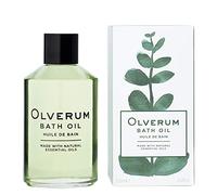 Olverum Bath Oil - Luxury Muscle Soothing Bath Oil 250ml - Highly Concentrated Blend of Pure Essential Oils - Best Relaxing Bath Oil Women and Men - Natural Vegan Green Wellness - Relax Restore Renew