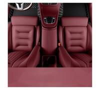 OLVESXC Funda Asiento Coche Cojín para Asiento 2026 con Soporte para Piernas Funda Protección Universal Alfombrilla Acolchada Gruesa Transpirable Comodidad para(2PC Red N)