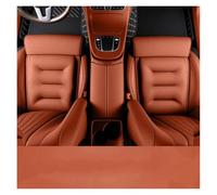 OLVESXC Funda Asiento Coche Cojín para Asiento 2026 con Soporte para Piernas Funda Protección Universal Alfombrilla Acolchada Gruesa Transpirable Comodidad para(2PC Orange N)