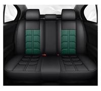 OLVESXC Funda Asiento Coche Universal para Great para Wall para Poer Negro Vino Rojo Verde Cuero Accesorios Interior Fundas para Asientos Juego Completo