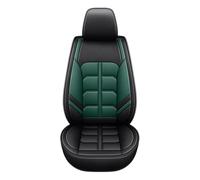 OLVESXC Funda Asiento Coche Universal para Great para Wall para Poer Negro Vino Rojo Verde Cuero Accesorios Interior Fundas para Asientos Juego Completo