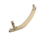 OLVESXC Maneta Puerta auto Para X5 Para X6 F15 F16 2014 2015 2016 2017 2018 Cubierta Embellecedora Para Manija De Puerta Interior De ABS(Right Oyster)