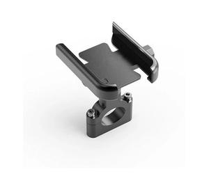 OLVESXC Móvil Soporte Soporte para Teléfono Móvil Y GPS para Motocicletas Speed Four 600 Speed Triple R RS S Twin Accesorios CNC Adaptador(Handlebar Black)