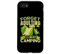 Olvídate de la edad adulta, quiero ir a acampar, acampar al aire libre Carcasa para iPhone SE (2020) / 7 / 8