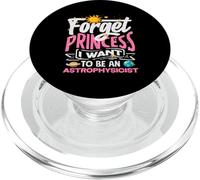 Olvídate de la Princesa Quiero Ser Astrofísica PopSockets PopGrip para MagSafe