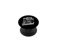 Olvídate de la Princesa Quiero ser científico Física Chicas PopSockets PopGrip Adhesivo