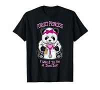 Olvídate de la Princesa, Quiero ser Doctora, Linda Chica Panda Camiseta