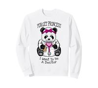 Olvídate de la Princesa, Quiero ser Doctora, Linda Chica Panda Sudadera