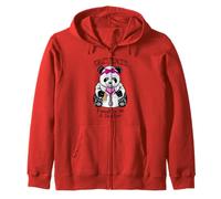 Olvídate de la Princesa, Quiero ser Doctora, Linda Chica Panda Sudadera con Capucha