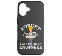 Olvídate de la Princesa Quiero Ser Ingeniero Futuro Stem Carcasa para iPhone 16