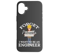 Olvídate de la Princesa Quiero Ser Ingeniero Futuro Stem Carcasa para iPhone 16 Plus