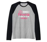 Olvídate de la Princesa Quiero Ser Ingeniero Mecánico Camiseta Manga Raglan