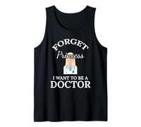 Olvídate de la Princesa Quiero Ser Médico Enfermera Camiseta sin Mangas