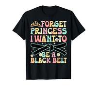 Olvídate de la princesa, quiero ser una chica de Jiu Jitsu con cinturón negro Camiseta