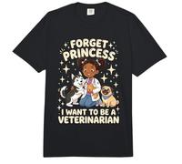 Olvídate de la Princesa Quiero ser una Futura Veterinaria Veterinaria Comfort Colors Adult Heavyweight T-Shirt