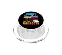 Olvídate de Las Pantuflas de Cristal Que Esta Princesa USA Botas de Fuego PopSockets PopGrip para MagSafe