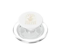 Olvídate de los Dulces mamá Quiere café Divertido Halloween PopSockets PopGrip para MagSafe