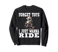 Olvídate de los Juguetes Que Solo Quiero Montar, Moto de Cross para niños Sudadera