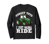 Olvídate de los Juguetes Que Solo Quiero Montar, Tractor para niños Manga Larga