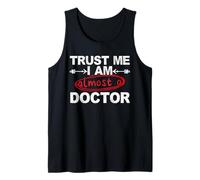 Olvídate de ser princesa Quiero ser médico Medicina Camiseta sin Mangas