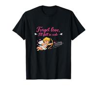 Olvídate del Amor, caeré en el código IT reiniciar Cupido Camiseta