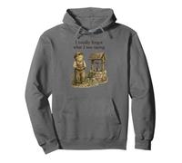 Olvidé por Completo lo Que Estaba Diciendo Diseño de Rana Sudadera con Capucha