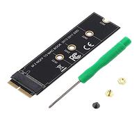 OLVINS Tarjeta adaptadora de conversión SSD M.2 NVME actualizar para MacBook Air (2013-2017)