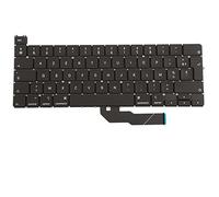 OLVINS Teclado francés FR para MacBook Pro Retina 13 pulgadas A2251 FR teclado principios de 2020 EMC 3348