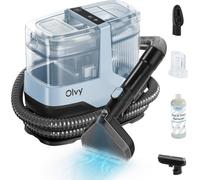 Olvy Limpiador de Alfombras 2.0 - Potente Removedor de Manchas 17.000 PA con Manguera 1,6m, Cable 4m, Función Autolimpiante & 500ml Solución de Limpieza - Alfombra, Sofá, Colchón & Coche