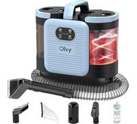 Olvy Limpiador de Alfombras PRO - Aspiradora en húmedo con función de vapor - Limpiador a vapor a 100 °C - Dispositivo para limpieza de sofás - Aspiradora en húmedo para tapicerías - 1650W