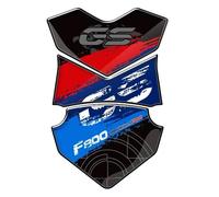 OLXWFNTD Protector Deposito Moto para F800GS F800 GS Tankpad 2008-2012 3D Funda Protectora para Almohadilla De Tanque De Combustible De Motocicleta(Black)