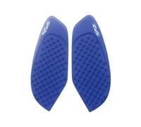 OLXWFNTD Protector Deposito Moto para R6 para YZFR6 600 2008-2016 Pegatinas Laterales Antideslizantes Almohadillas Tanque Calcomanías Tracción Rodillas Gas para YZF(Blue)