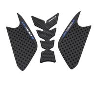 OLXWFNTD Protector Deposito Moto Protector Antideslizante Motocicleta para CB400x CB400X CB 400X, Pegatina Tipo Almohadilla para Tanque Aceite,Pegatina Lateral Tracción 3M(Black 11)