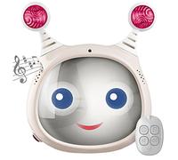 Oly Active - Espejo de coche para bebé - a prueba de roturas - Espejo infantil con cara trasera para entretener, calma y mantiene al bebé visible - 10 x 11.7 x 3 pulgadas