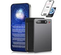 Olycism Grabadora de Voz con IA de Bolsillo Transcripción Automática & Traducción en Tiempo Real 118+ Idiomas, 64GB Dispositivo Grabación IA con Resumen Automático Reuniones 29g Ultra Delgado