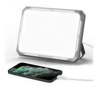 Olycism Lampara Camping Recargable LED Linterna Camping Función Power Bank de 4000 mAh con 7 Modos de Luz Regulación Continua IP65 Impermeable para Iluminación de Camping Iluminación Interior SOS