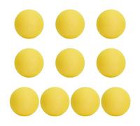 OLYCRAFT 10 pelotas de tenis de espuma de 7 cm, color amarillo, de espuma suave, suave, ligera, pelota de práctica de espuma de alta densidad, bola masticable para mascotas para tenis