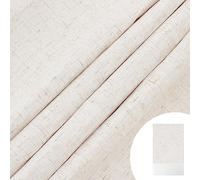 OLYCRAFT 100x42cm Beige Tela de Encuadernación de Libros Cubierta de Libro Superficie de Tela de Lino con Respaldo de Papel para Encuadernación de Libros Scrapbooking Caja de Regalo Fabricación